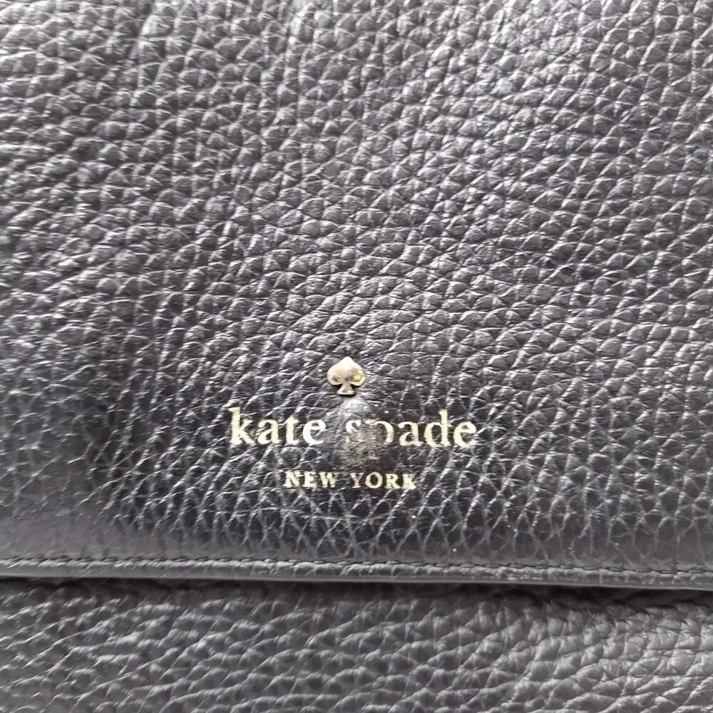 kate spade Black Leather Backpack